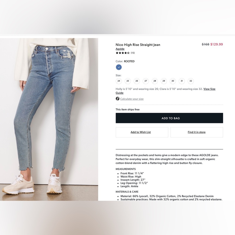 Agolde Jeans